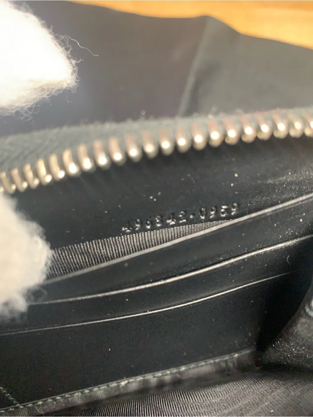 Gucci Black Monogram Wallet with Rainbow UFO Embroidery - Picture 11 of 17